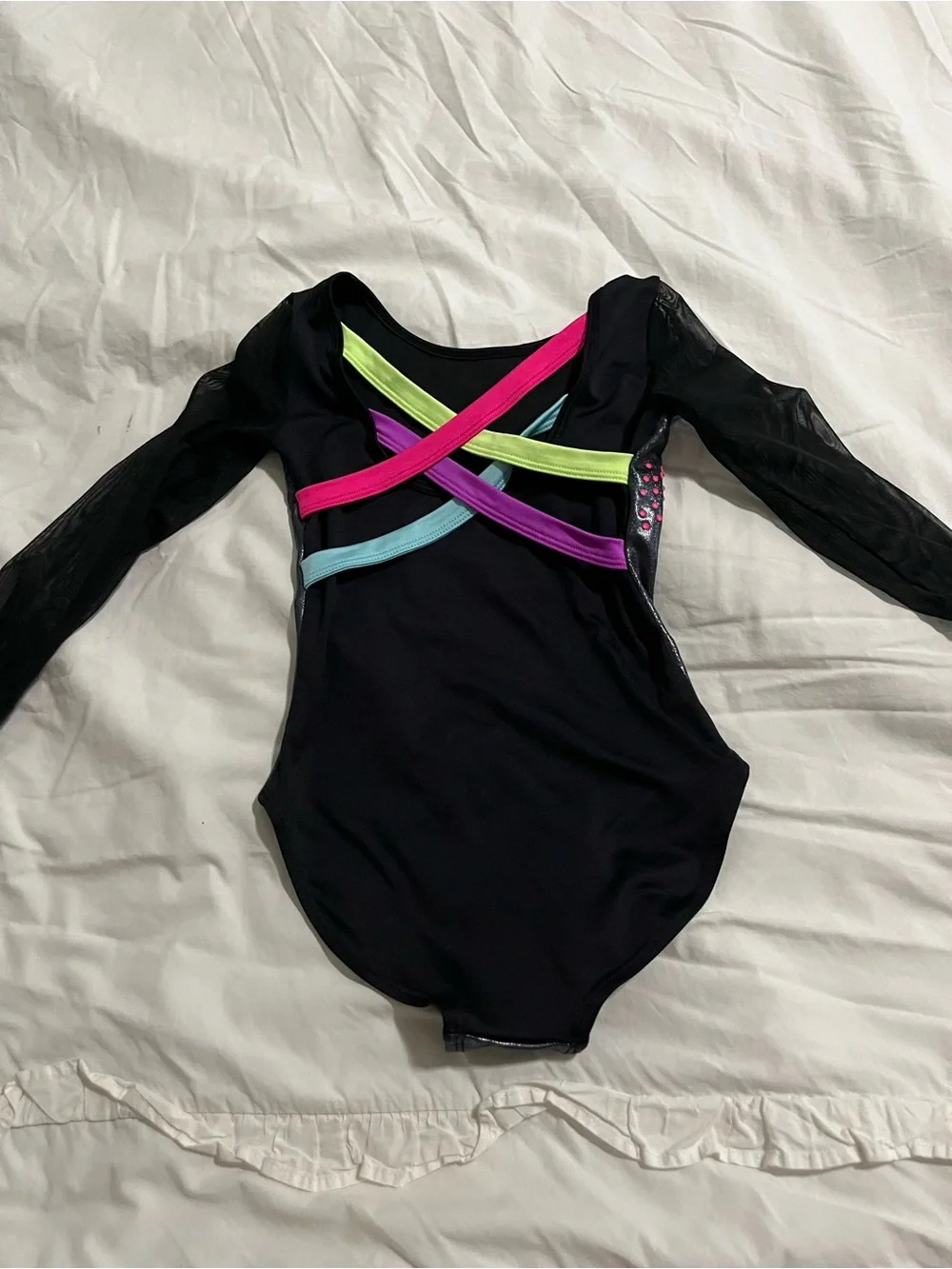 Justice gymnastics leotard size 5/6